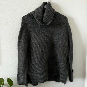 Women's Simply Vera Vera Wang Brown Sweater (Petite Large)